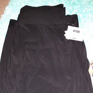 3xl black LLR Maxi Skirt
